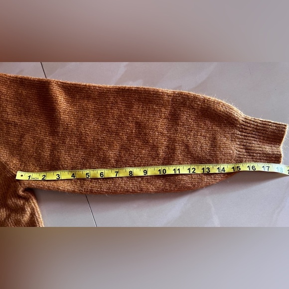 Gap crew  neck sweater GAP Sweater Unisex Size L RN 54023 Retro Knitting Brown - Picture 10 of 16